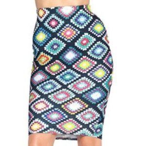 NWOT BLACK MILK NANA BLANKET PENCIL SKIRT